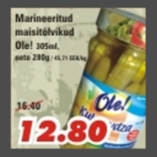 Allahindlus - Marineeritud maisitõlvikud Ole!