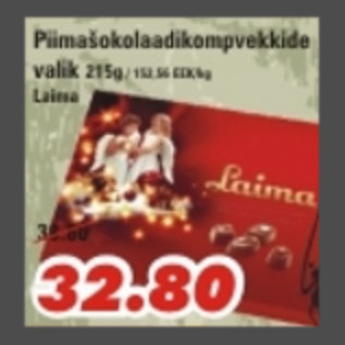 Allahindlus - Piimašokolaadikompvekkide valik