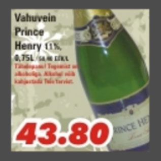 Allahindlus - Vahuvein Prince Henry