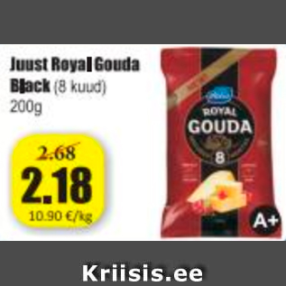 Скидка - Сыр Royal Gouda Black