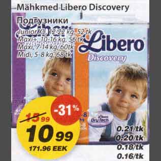 Allahindlus - Mähkmed Libero Discovery