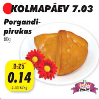 Allahindlus - Porgandipirukas