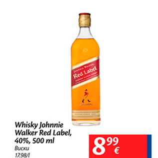 Allahindlus - Whisky Johnnie Walker Red Label
