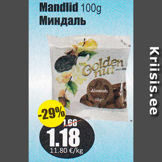 Allahindlus - Mandlid 100 g