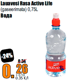 Allahindlus - Lauavesi Rasa Active Life