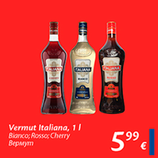 Allahindlus - Vermut Italiana, 1 l