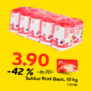 Allahindlus - Suhkur Rimi Basic, 10 kg