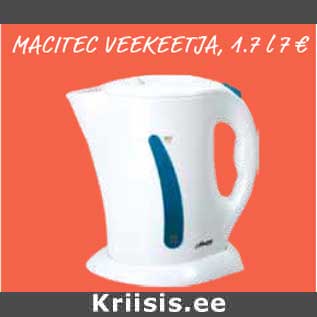 Скидка - Чайник Macitec