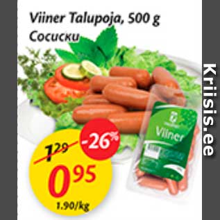 Allahindlus - Viiner Talupoja, 500 g