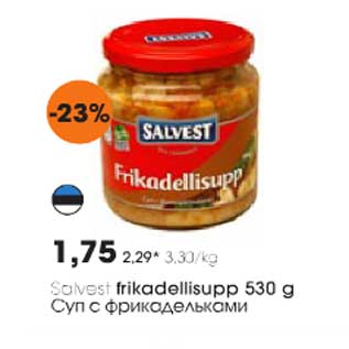 Allahindlus - Salvesti frikadellisupp