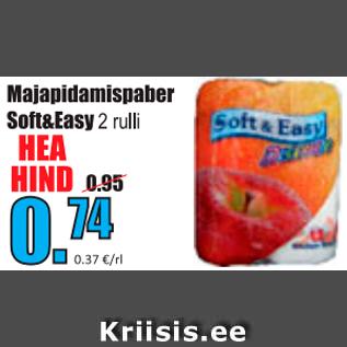Allahindlus - Majapidamispaber Soft&Easy