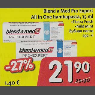 Allahindlus - Blend a Med Pro Expert All in One hambapasta