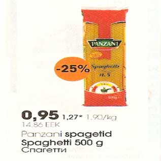 Скидка - Спагетти