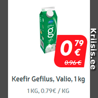 Allahindlus - Keefir Gefilus, Valio, 1 kg