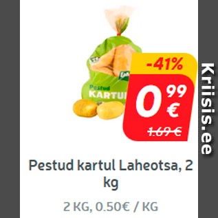 Скидка - Картофель мытый Laheotsa, 2 кг