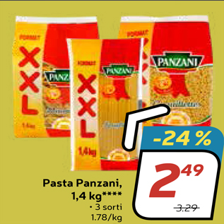 Allahindlus - Pasta Panzani,