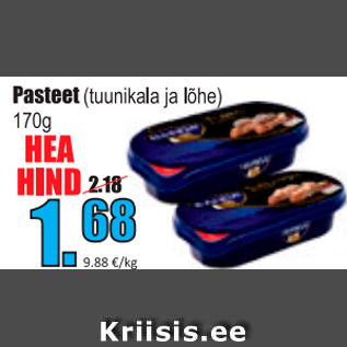 Allahindlus - Pasteet