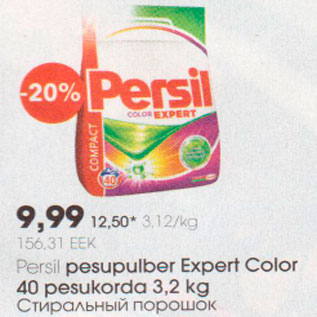 Allahindlus - Persil pesupulber Expert Color