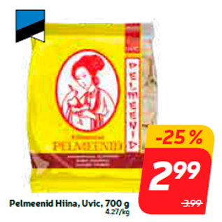 Allahindlus - Pelmeenid Hiina, Uvic, 700 g