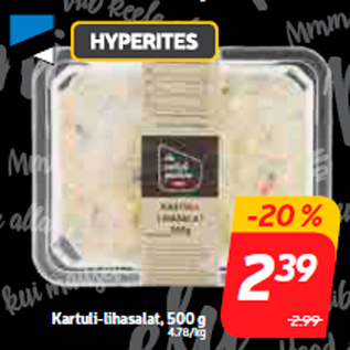 Allahindlus - Kartuli-lihasalat, 500 g