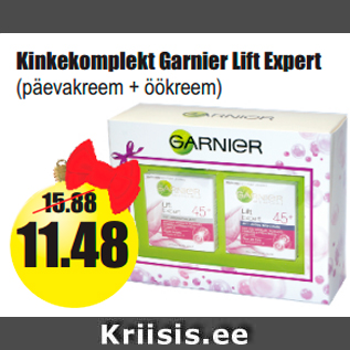 Allahindlus - Kinkekomplekt Garnier Lift Expert