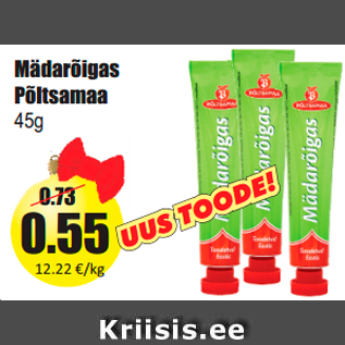 Allahindlus - Mädarõigas Põltsamaa 45g