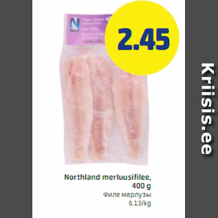 Allahindlus - Northland merluusifilee, 400 g