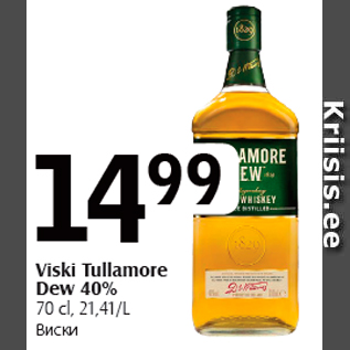 Allahindlus - Viski Tullamore Dew