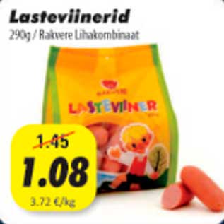 Allahindlus - Lasteviinerid 290g