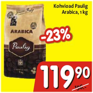 Allahindlus - Kohvioad Paulig Arabica