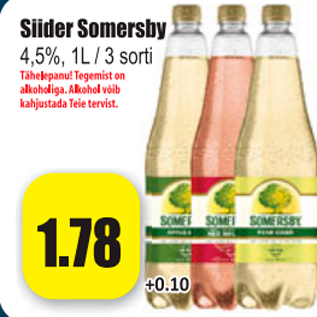 Allahindlus - Siider Somersby