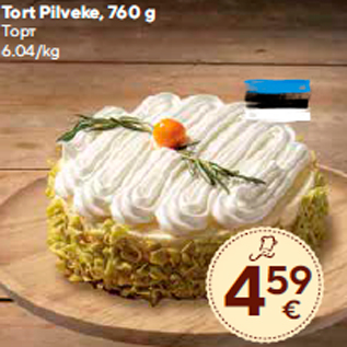 Allahindlus - Tort Pilveke, 760 g