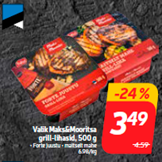 Allahindlus - Valik Maks&Mooritsa grill-lihasid, 500 g