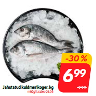 Allahindlus - Jahutatud kuldmerikoger, kg