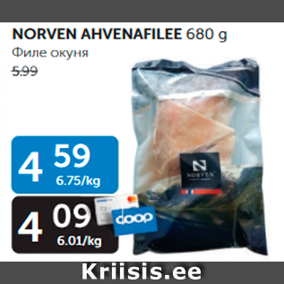 Allahindlus - NORVEN AHVENAFILEE 680 G