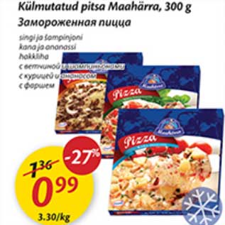 Allahindlus - Külmutatud pitsa Maahärra,