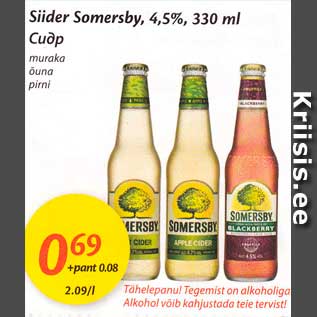 Allahindlus - Siider Somersby