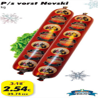 Allahindlus - P/S vorst Nevski