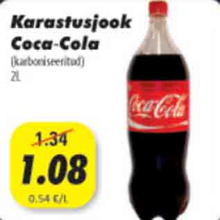 Allahindlus - Karastusjook Coca-Cola