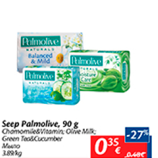 Allahindlus - Seep Palmolive, 90g