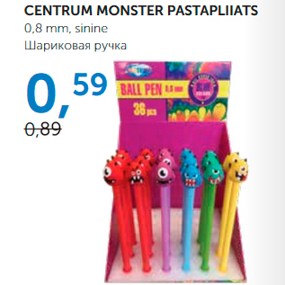 Allahindlus - CENTRUM MONSTER PASTAPLIATS