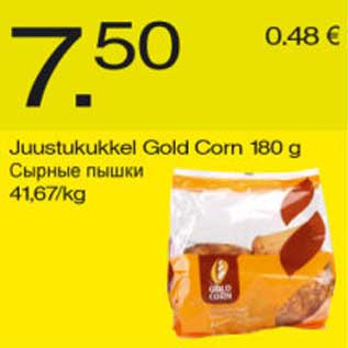 Allahindlus - Juustukukkel Gold Corn