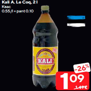 Allahindlus - Kali A. Le Coq, 2 l