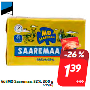 Скидка - Масло MO Saaremaa, 82%, 200 г