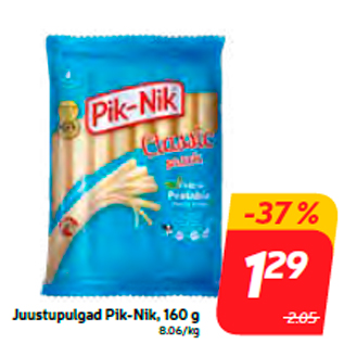 Скидка - Сырные палочки Pik-Nik, 160 г