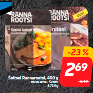 Allahindlus - Šnitsel Rannarootsi, 400 g