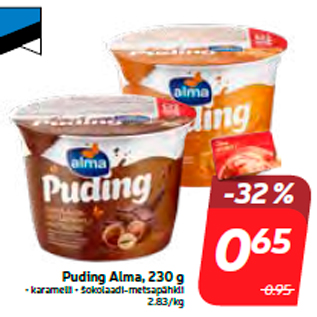 Allahindlus - Puding Alma, 230 g