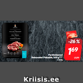 Allahindlus - Pardisüdamed Reinuvaderi Pidusöök, 500 g****