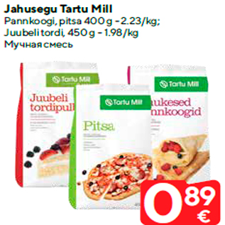 Allahindlus - Jahusegu Tartu Mill