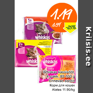 Скидка - Корм для кошек
